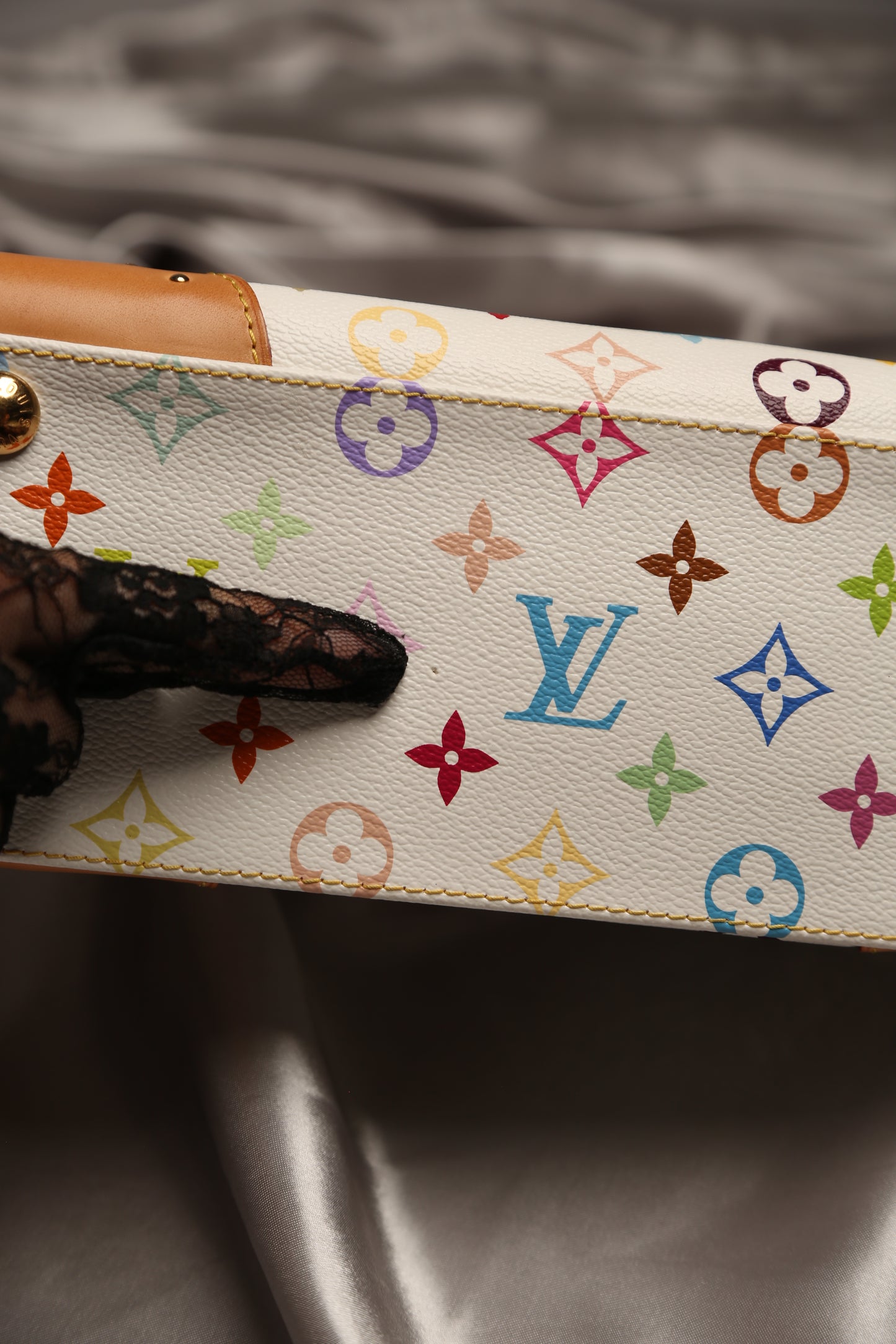 LOUIS VUITTON X Takashi Murakami Beverly MM Handbag