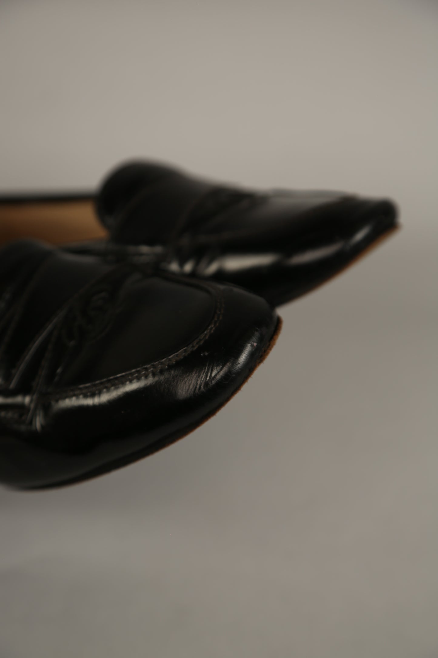 CHANEL CC Loafer Patent Leather