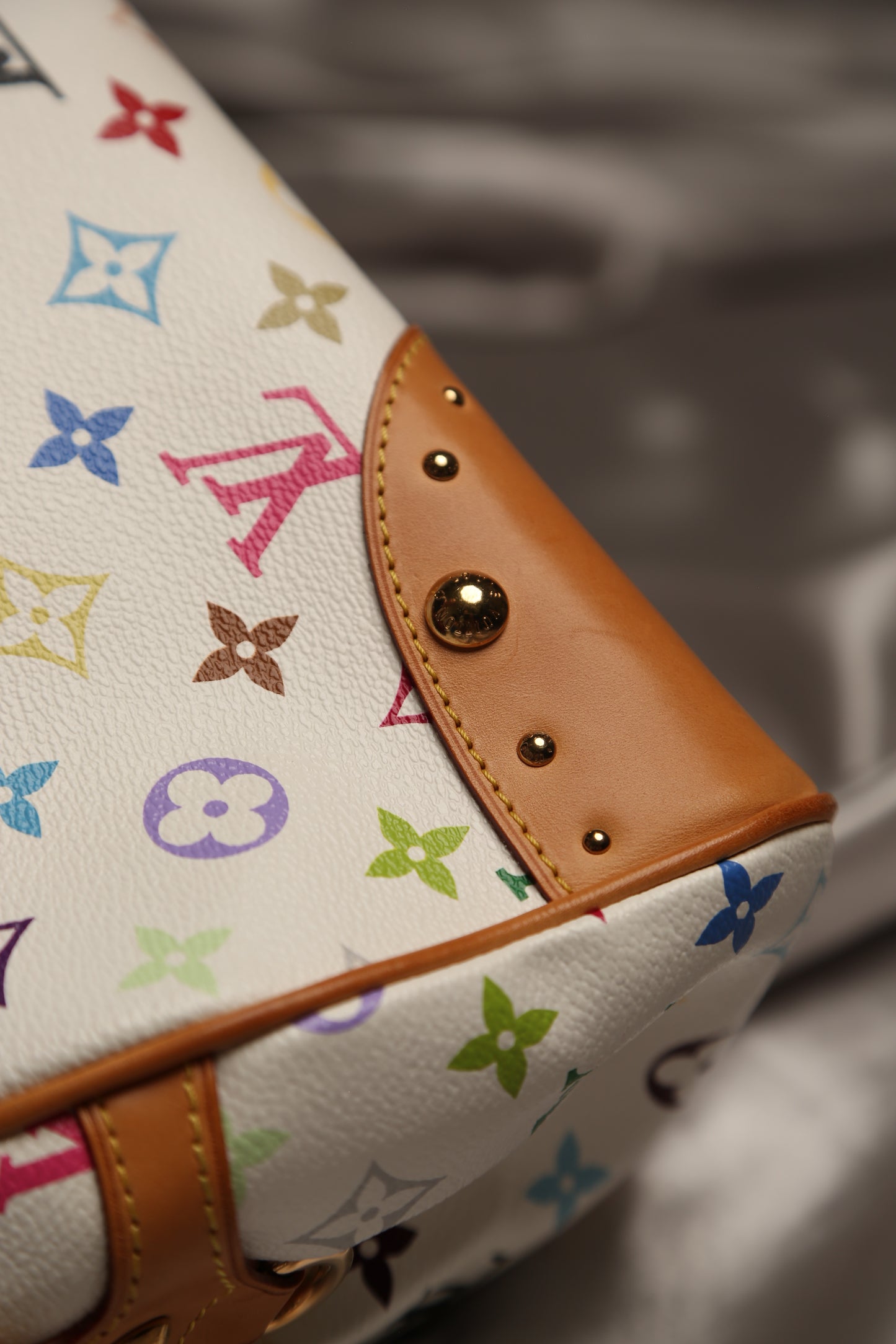 LOUIS VUITTON X Takashi Murakami Beverly MM Handbag