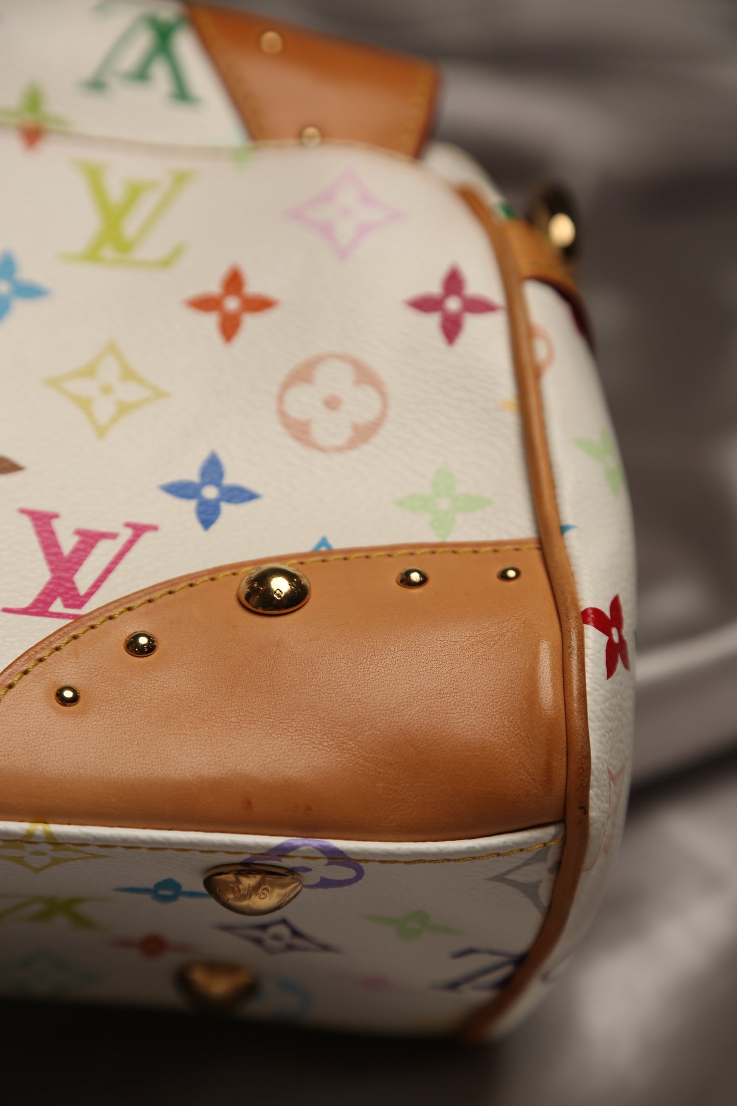 LOUIS VUITTON X Takashi Murakami Beverly MM Handbag