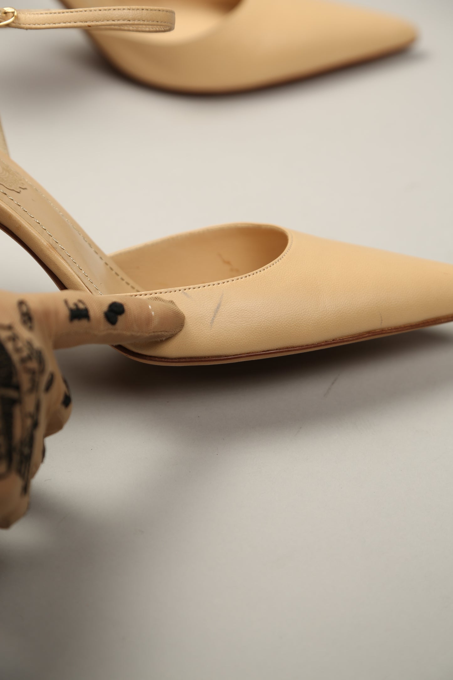 RENE CAOVILLA Nude Heels