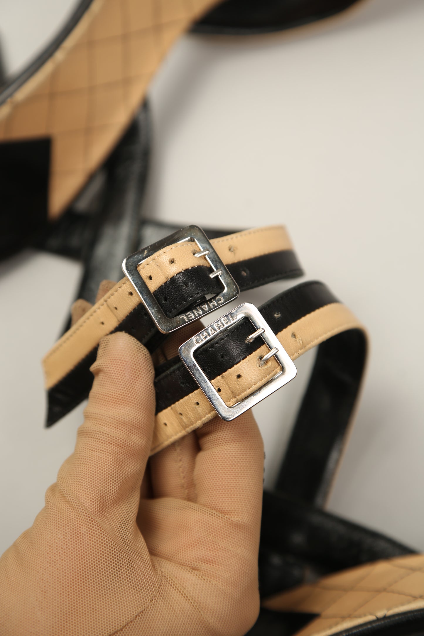 CHANEL Bicolor Heels