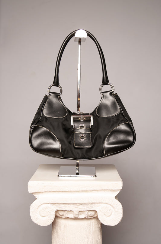 PRADA Nylon Moon Shoulder Bag